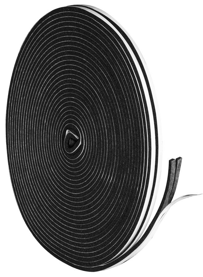 DGSL Foam Insulation Tape, 1/4In x 1/8In x 51Ft Weather Stripping Door Seal Strip for Doors and Windows,Sliding Door, Soundproofing Door Seal,Weatherstrip,Air Conditioning Seal Strip - Image 1